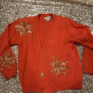 Vintage beaded sweater